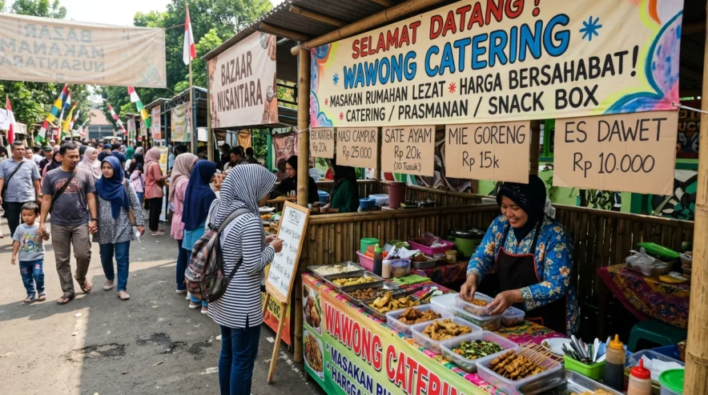 katakata untuk bazar makanan